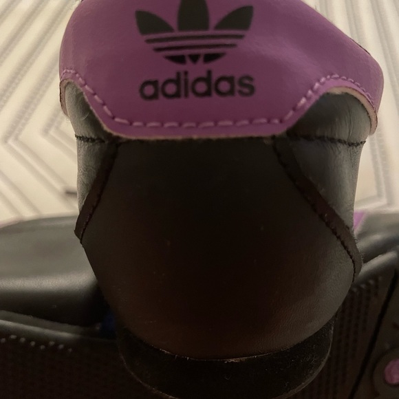 Adidas 3 Stripe 3 Streifen Black Shoes Men’s 7 1/2. Great shape gently used. - Picture 8 of 10